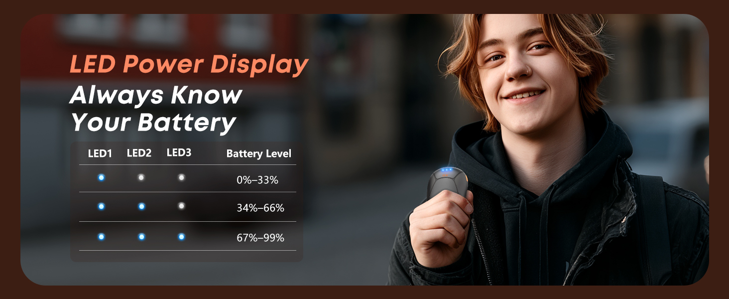 portable hand warmer