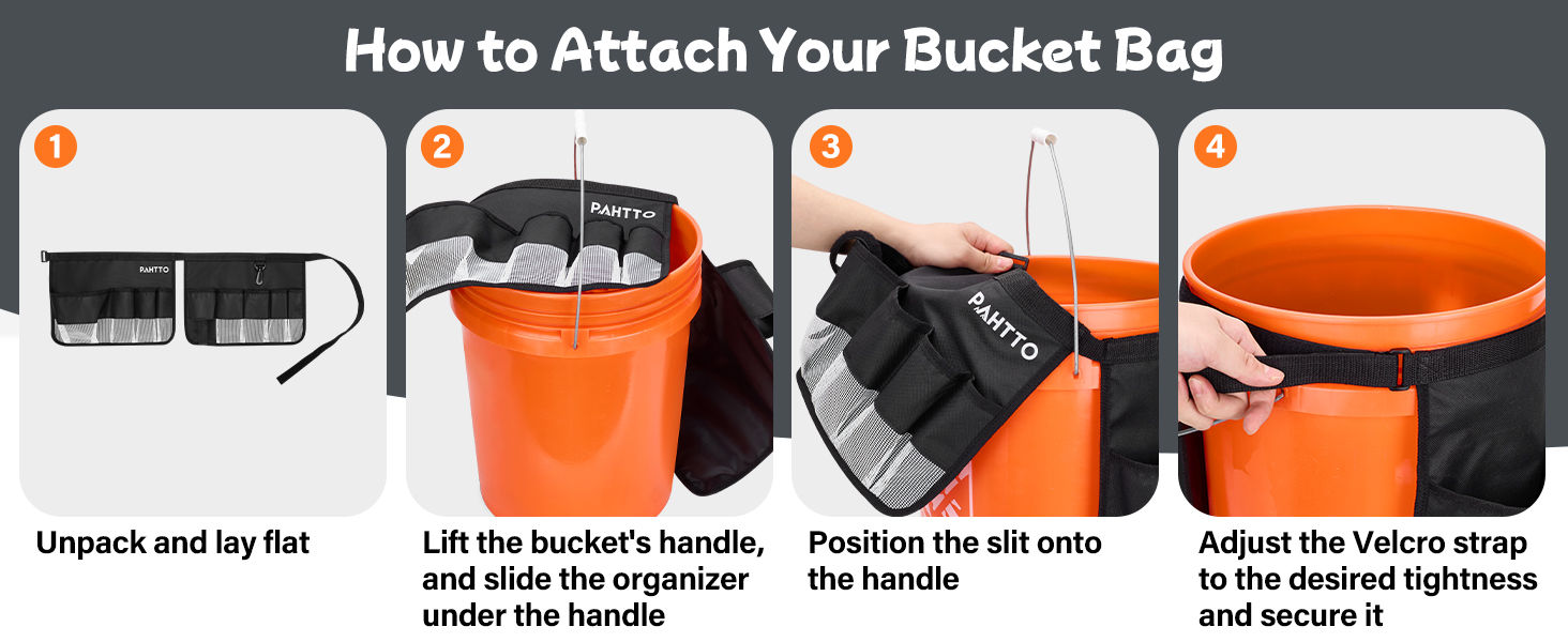 bucket tool organizer