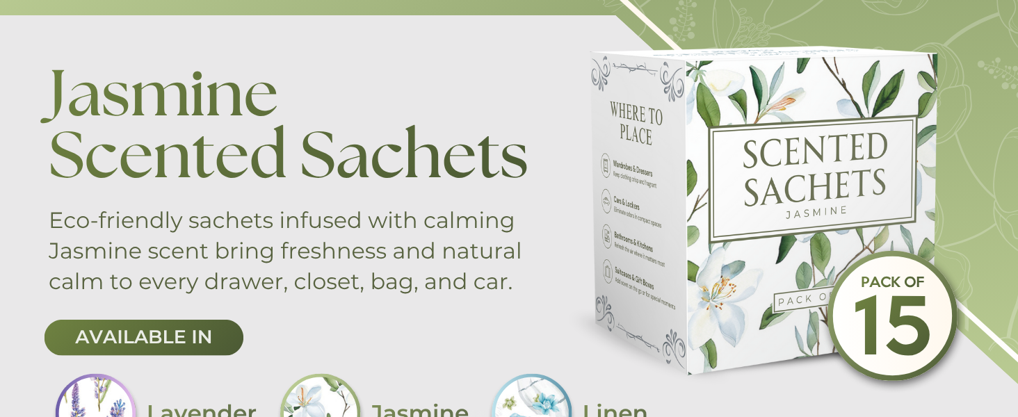 jasmine sachets sachets for drawers and closets closet freshener