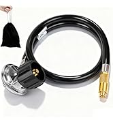 Propane Adapter Hose and Regulator for Blackstone 17inch and 22inch Table Top Griddle Connects to...