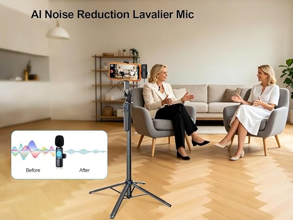 wireless lavalier microphone for iphone
