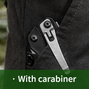 With carabiner
