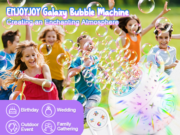 Bubble Maker,Bubble Machine for Parties,Bubble Blower Machine