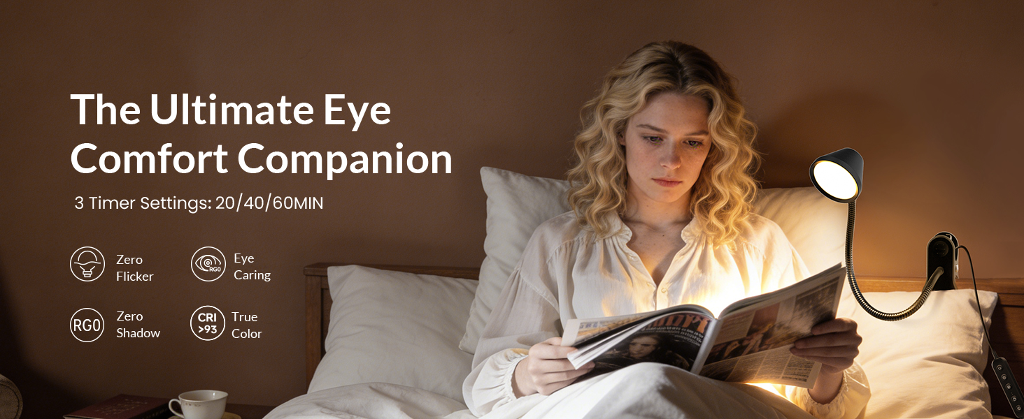 book lights for reading in bed