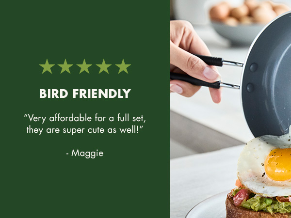 GreenPan, Ceramic Nonstick, PFAS-Free, Non-Toxic, Cookware, Frypans, Swift