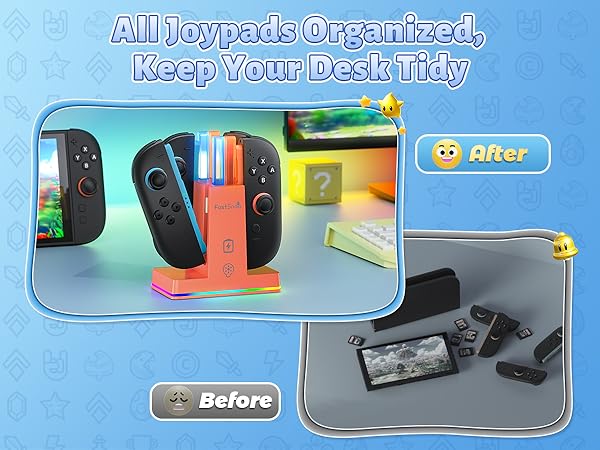 switch 2 joycon charging dock