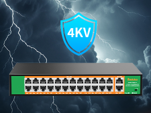 24 port poe switch