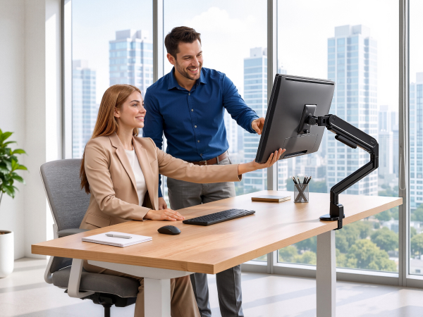 Monitor arm