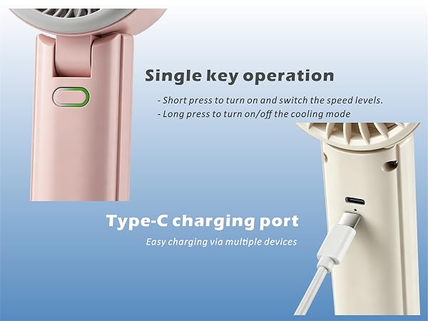 portable handheld fan,portable fan rechargeable,usb rechargeable fan personal mini fan for outdoor