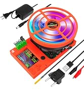 Battery Load Tester with Insulated Protective Shell - 180W 200V 30A USB Load Tester 4-Wire System...