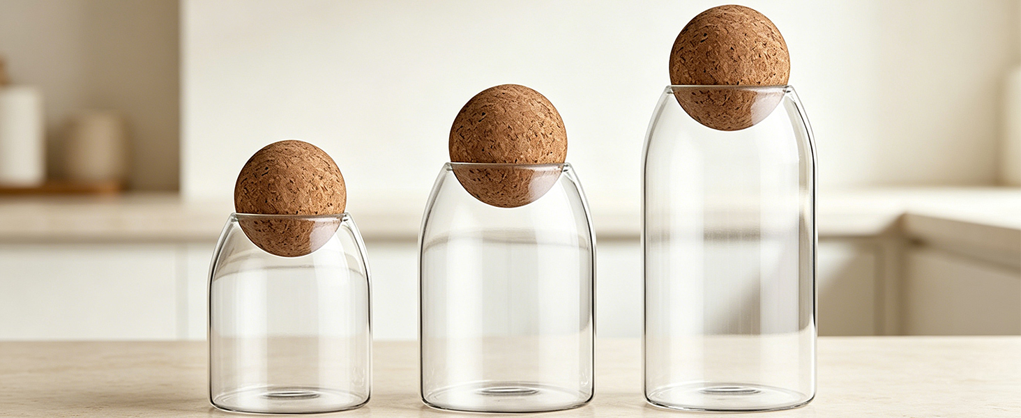 Glass Candy Jar