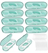 Ceonam 10 Pack Flosser Dispenser Dental Floss Case, Mini Floss Picks, Professional Toothpicks wit...