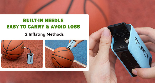 ball pump for sports balls