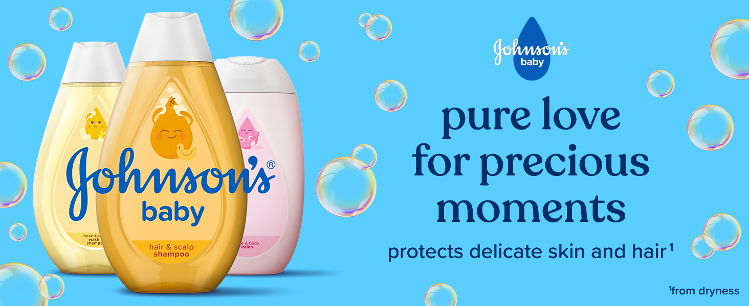 johnsons shampoo and wash routine pure love for precious moments