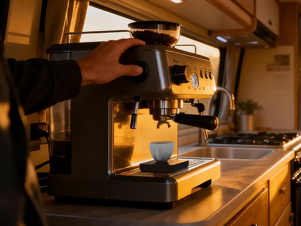 Using this coffee scale to make coffee in an RV