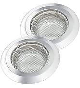 YouOKLight Kitchen Sink Strainer, Sink Strainer, Kitchen Sink Drain, Stainless Steel Sink Straine...