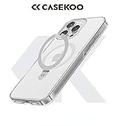CASEKOO for iPhone 13 Pro Case Crystal Clear, [Never Yellow Technology]