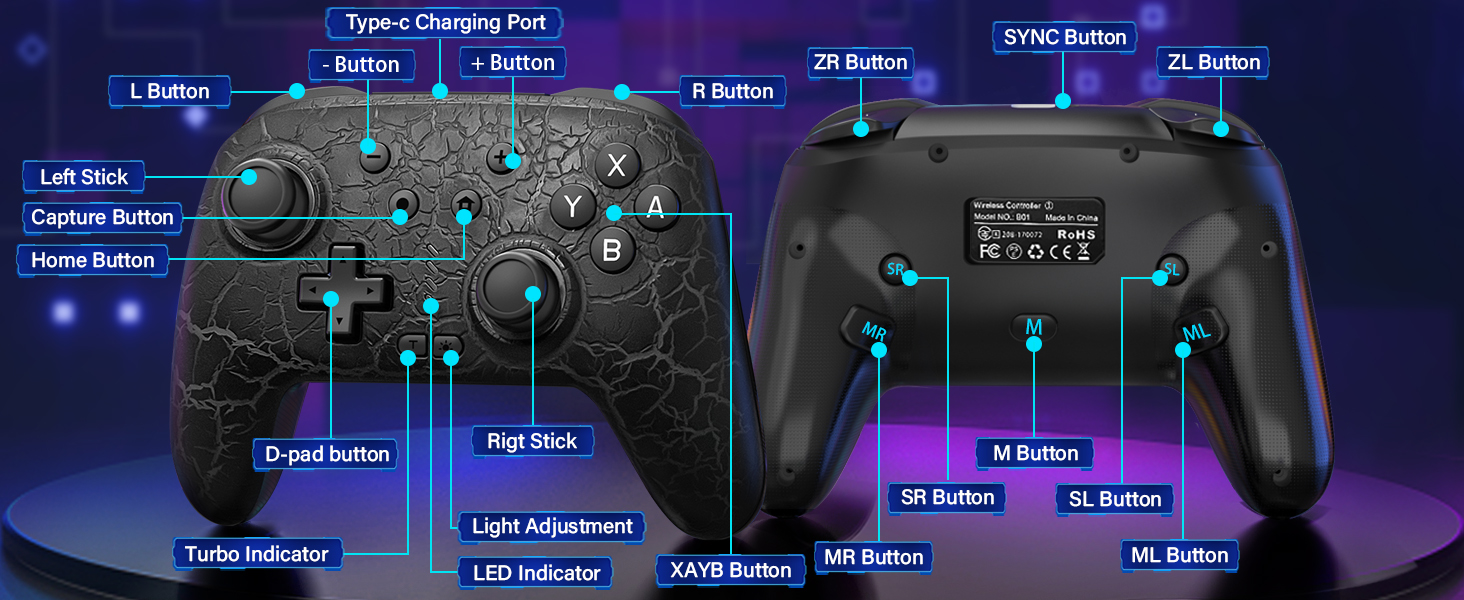 switch controllers pro