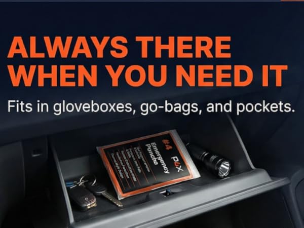 Fits in gloveboxes, go-bags, and pockets
