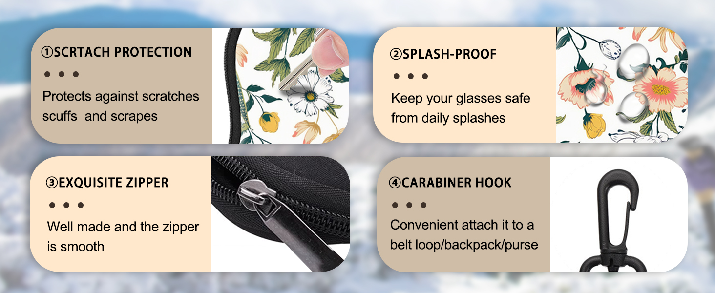 soft sunglasses case