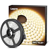 LE 12V LED Strip Light, Flexible, SMD 2835, 16.4ft Tape Light for Home, Kitchen, Party, Christmas...