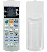 AC Remote Control for Panasonic Air Conditioner, A75C3300 Air Conditioner Remote Control Compatib...