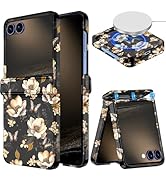 Hekodonk for Galaxy Z Flip 7 Case,[Compatible with MagSafe][Built-in Screen Protector][Hinge Prot...