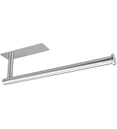 Paper Towel Holder - Eolax Under Cabinet Paper Towel Bar for Kitchen, Wall Mount Self Adhesive or...