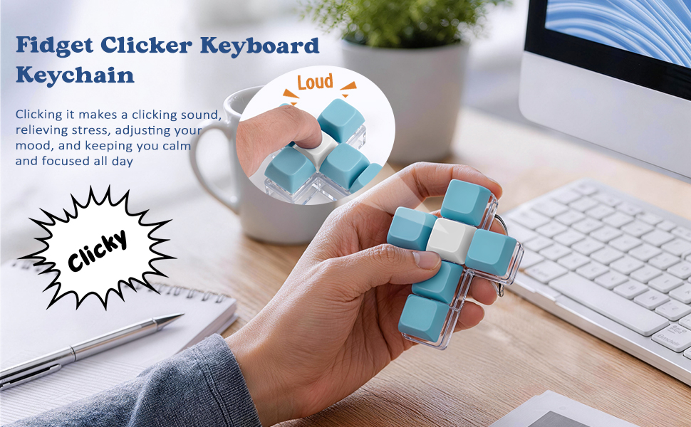 keyboard fidget toy