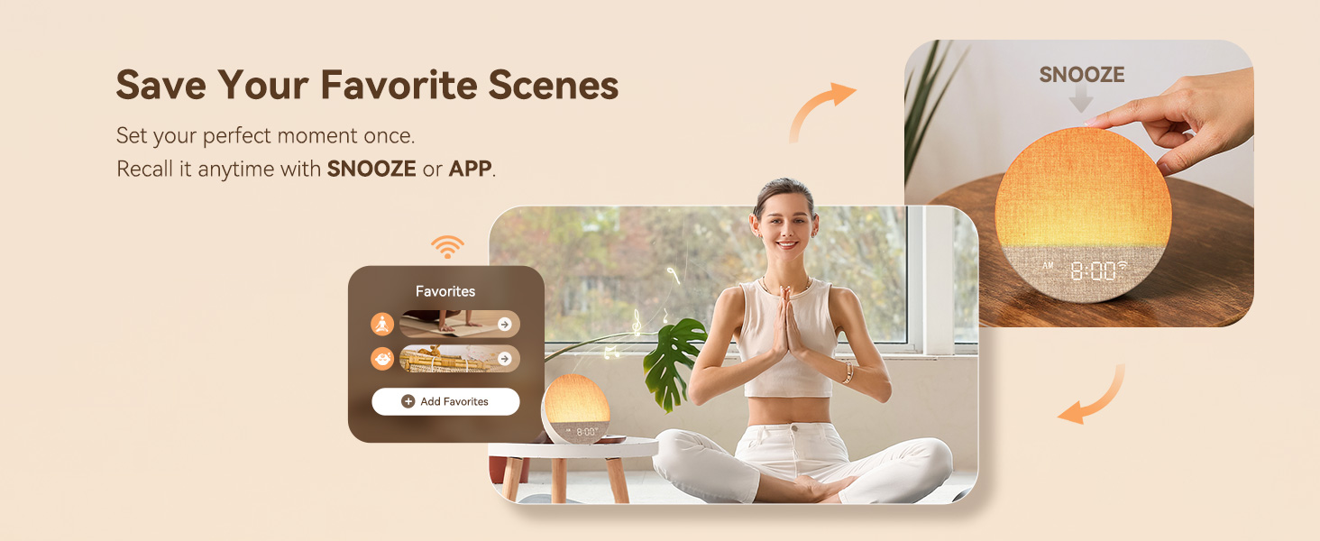 sunrise alarm clock sound machine