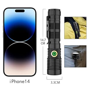 Small Flashlight High Lumens