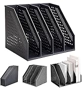 Lemical Freely Expanding File Folder Organizer Thicken Sturdy File Holder No Assembly File Boxes ...