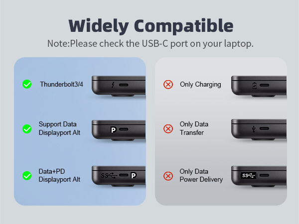Intpw 9159T Mini Size 5-in-1 USB C Hub