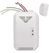 DC 12V Natural Gas Detector,Propane Detectors for Home,Natural Gas Propane Leak Alarm for Home Ki...