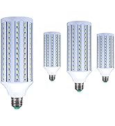 Edearkar 40W Corn LED Light Bulbs (300W Equivalent),4-Pack,E26/E27 Base, AC85-265V,Ultra Bright 6...