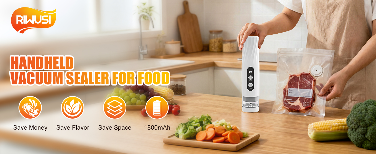 Food vacuum sealer