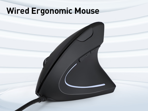 Wired Ergonomic Mouse