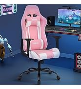 Pazidom Ergonomic Gaming Chair Video Gamer Chair for Adults/Teens,Racing Style Computer Chair wit...