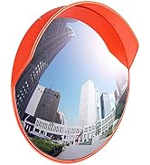 Yescom Convex Safety Traffic Mirror - 23" Outdoor and Indoor Driveway &amp; | Security Fish Eye Curve...