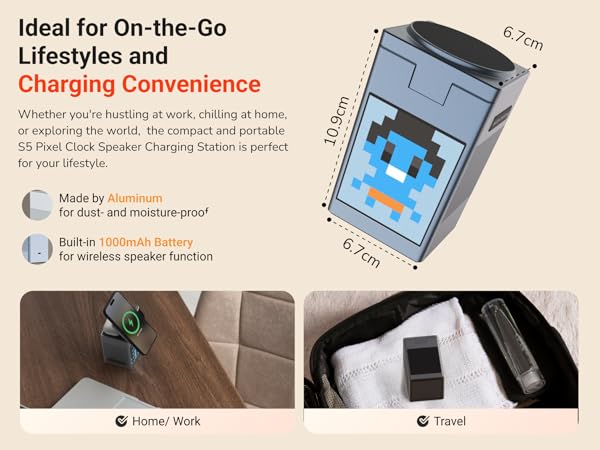 Ideal for On-the-Go Lifestyles and Charging Convenience