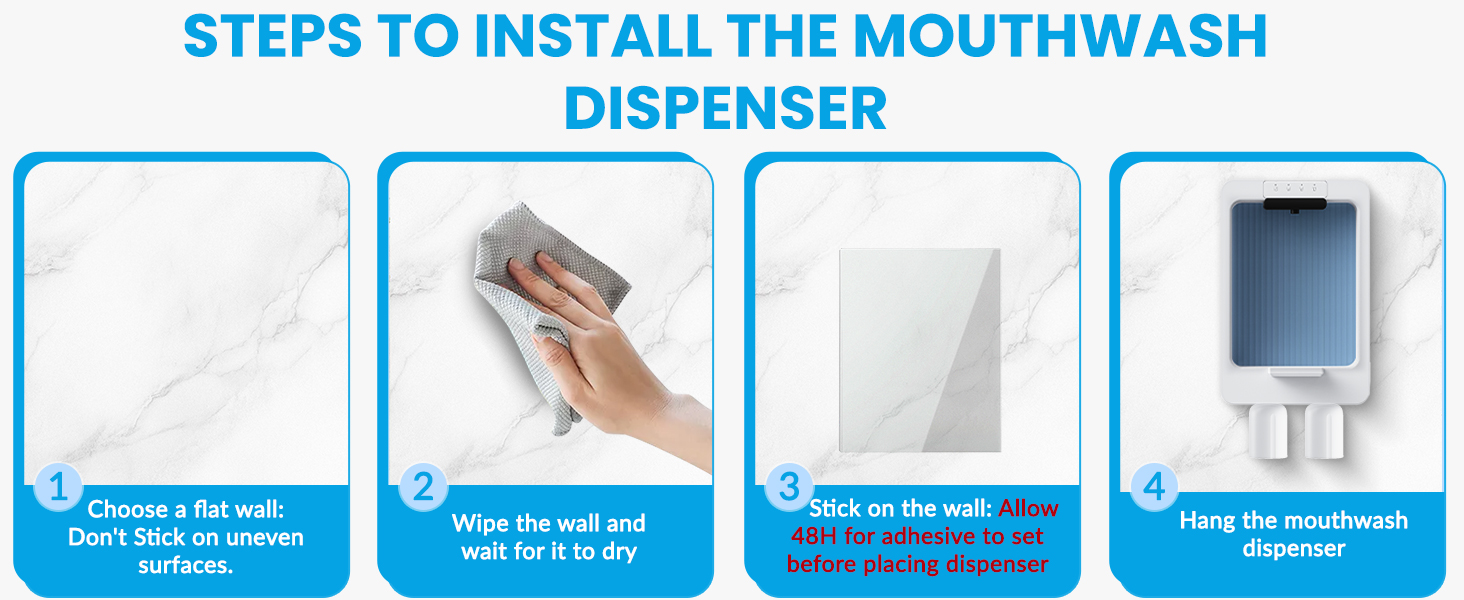 mouthwash dispenser