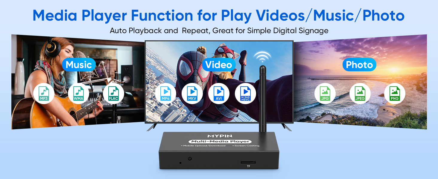 Advertising Media Player