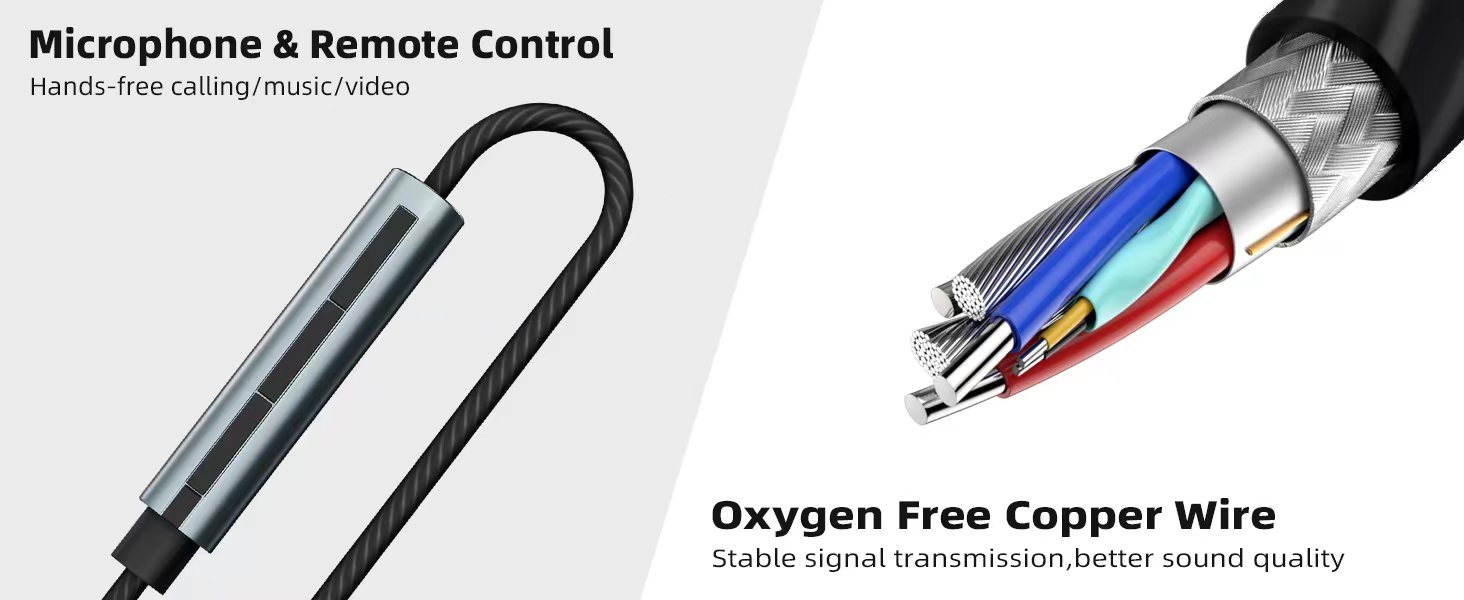 type c headphones wired