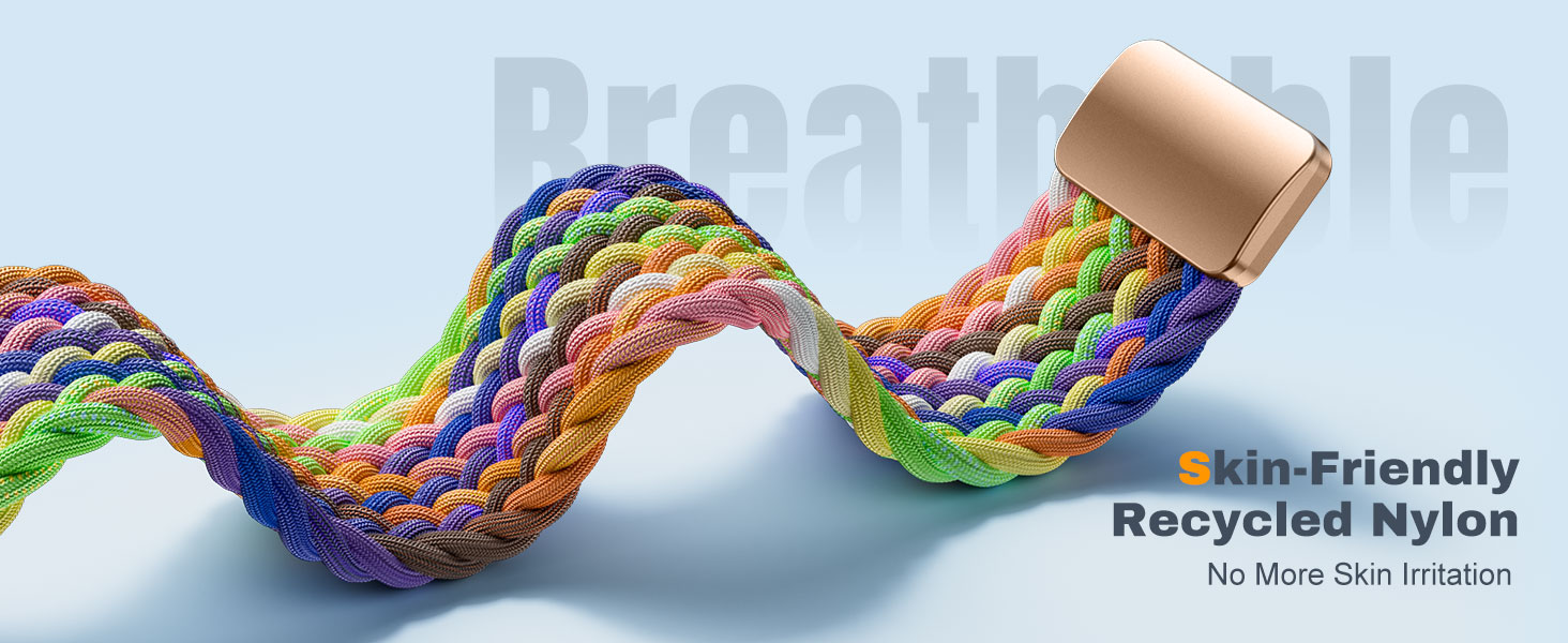 Skin-Friendly Recycled Nylon Breathable &amp;amp; Durable,No More Skin Irritation