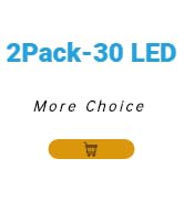 Motion Sensor Under Counter Lights 2 Pack Rechargeable, 30-LED Wireless Cabinet Lighting Magnetic...