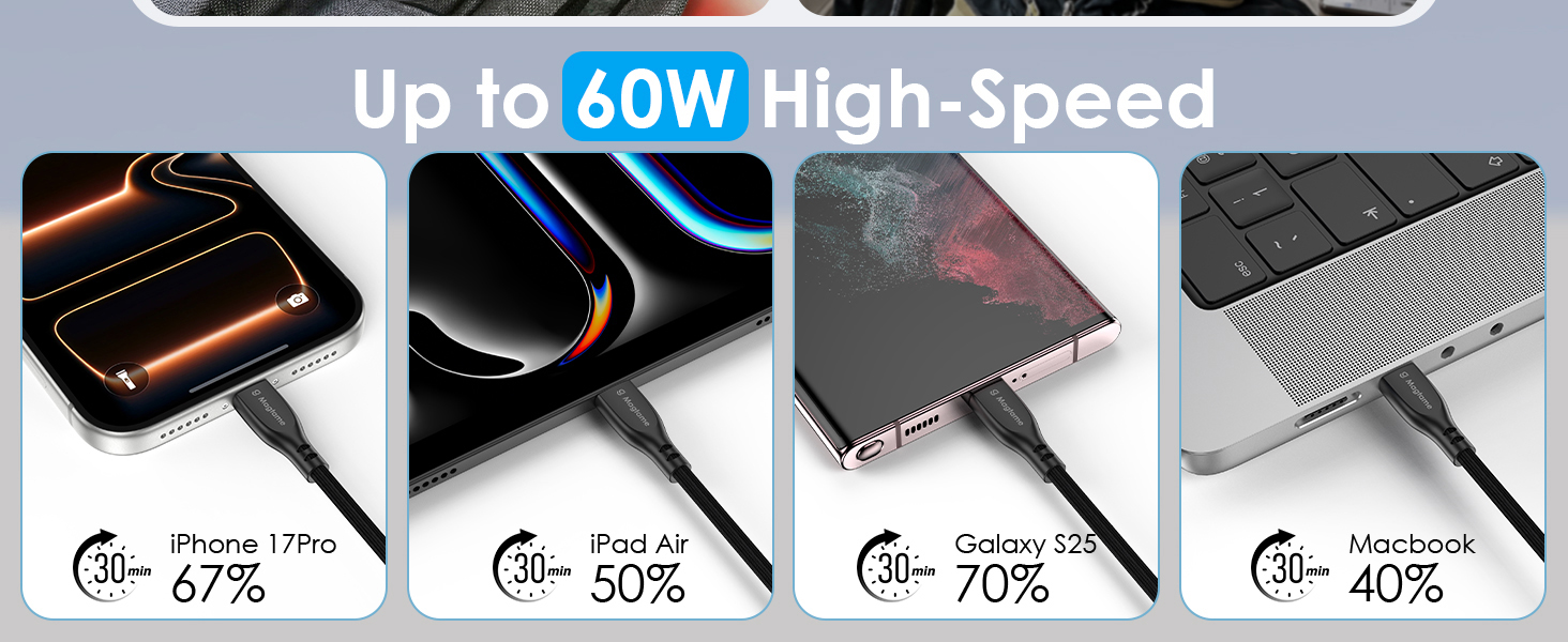usb c cable iphone 17 charger cable fast charging