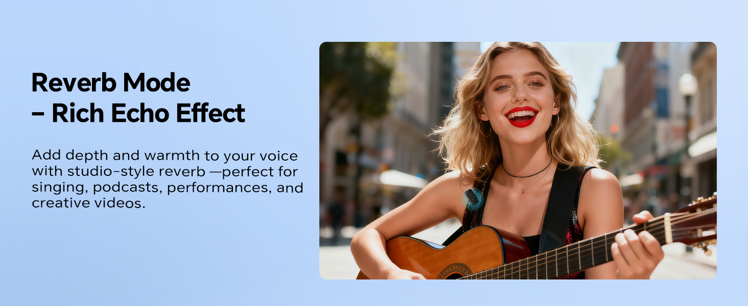 Reverb Mode - Rich Echo Effect