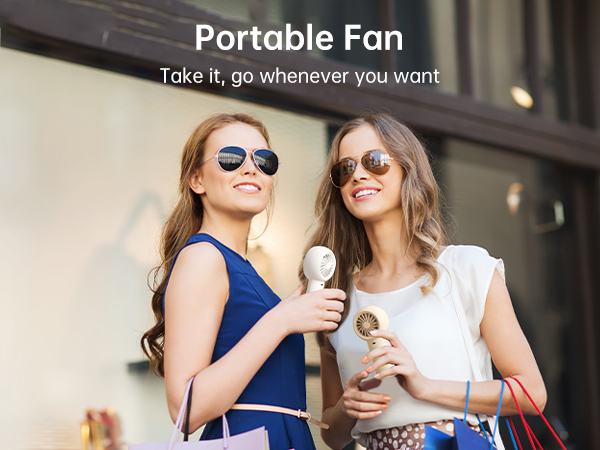 handheld fan rechargeable