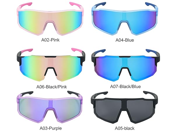 Polarized Sports Sunglasses for Men Women
