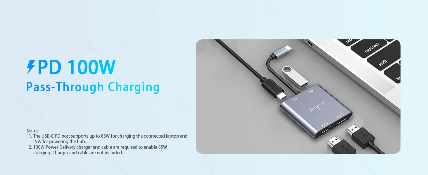 dual monitor adapter for laptop